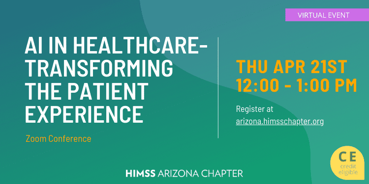 Join Us! Free Webinar: AI in Healthcare- Transforming the Patient Experience