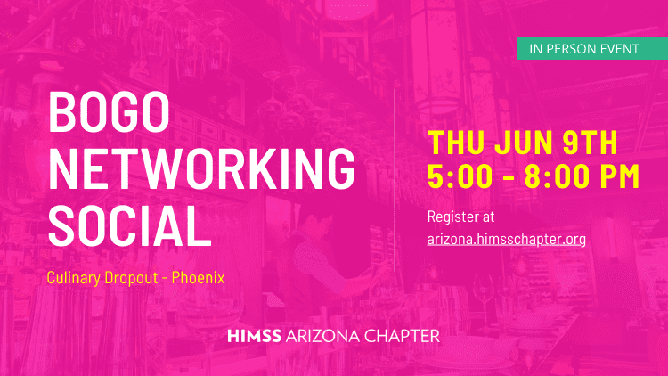 BOGO Networking Social – Culinary Dropout on June 9, 5:00 pm, MST – 8:00 pm, MST
